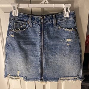 Abercrombie and fitch  denim skirt size 0
